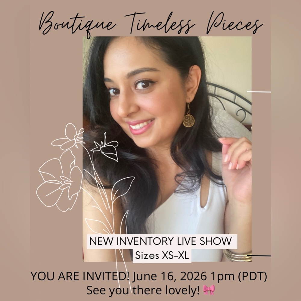 Flyer Invitation for Upcoming Live Show 🎥🎞💃